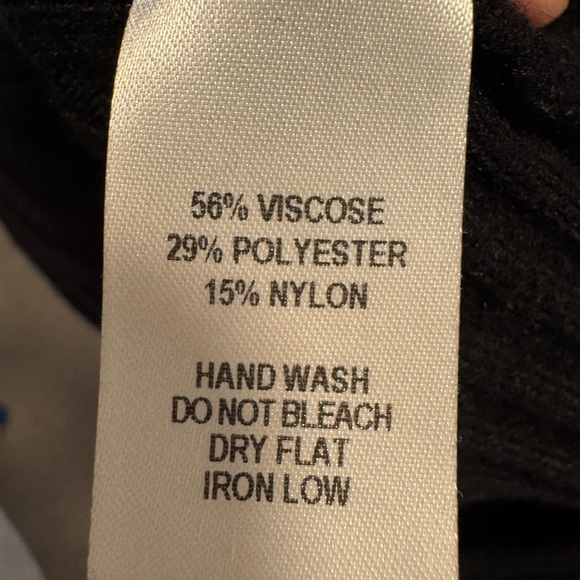 Lulu's Black Ribbed Long Sleeve Bodysuit - Picture 4 of 6